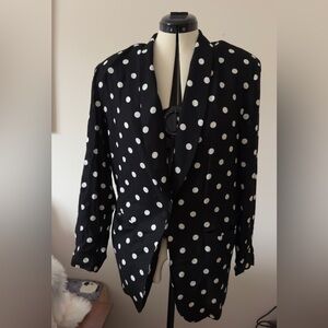 Polka Dot Women's Blazer